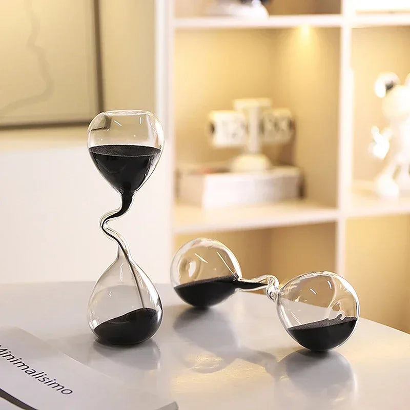 Reloj de Arena Decorativo Minimalista- Elegante Diseño Moderno para el Hogar