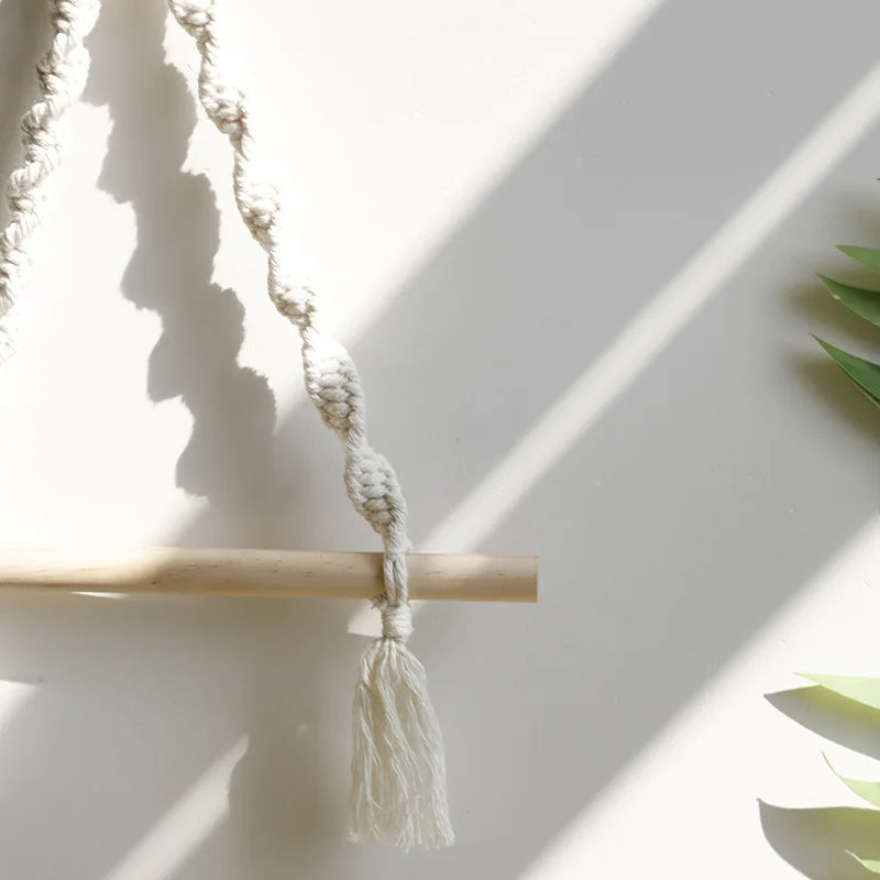 Portarrollos de Macramé – Decoración Boho Minimalista para Baño